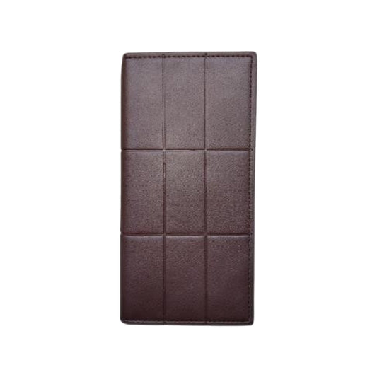 Executive Grid Emboss Leather Wallet – Sleek & Stylish for Men