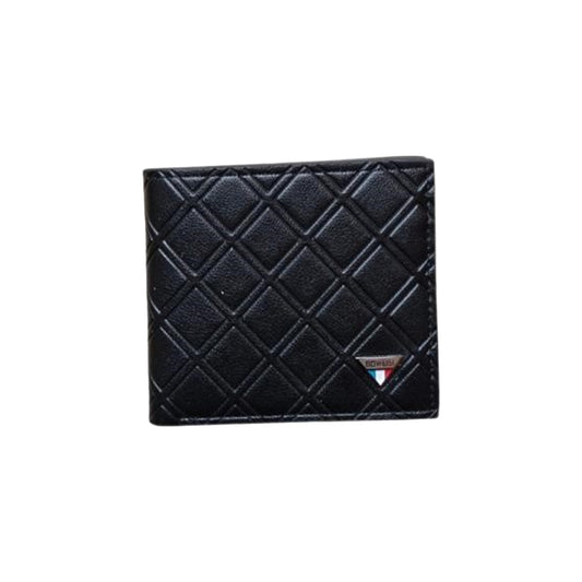 Men's Premium Genuine Leather Wallet – Textured Slim Bifold (3 Colors)