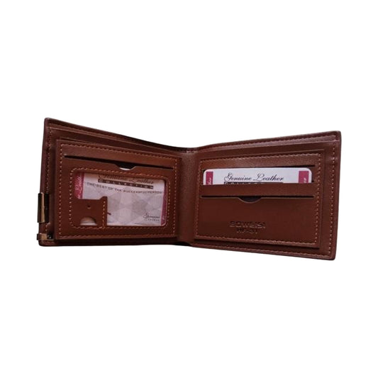 Men's Genuine Leather Wallet – Elegant Bifold Design