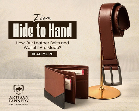 How to Take Care of Your Leather Belts and Wallets