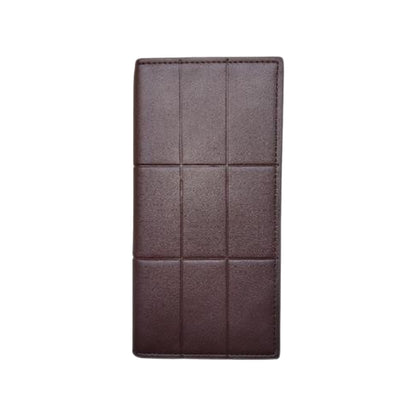 Executive Grid Emboss Leather Wallet – Sleek & Stylish for Men