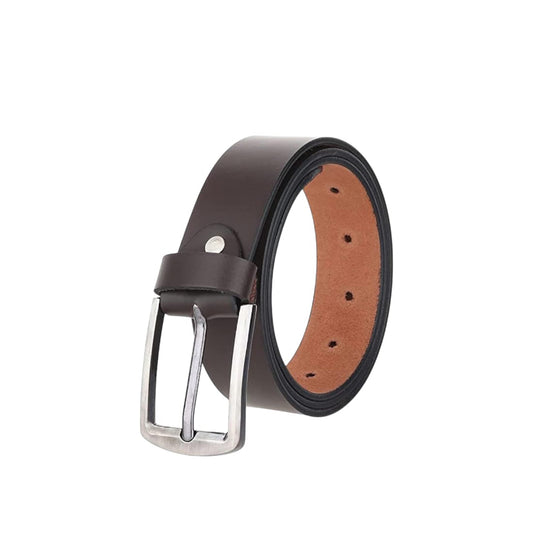 Premium Full-Grain Leather Belt – Black & Dark Brown