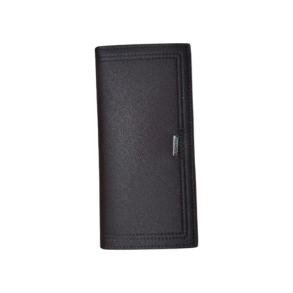 Elegant Long Wallet for Men – Black & Brown