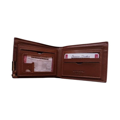 Men's Genuine Leather Wallet – Elegant Bifold Design