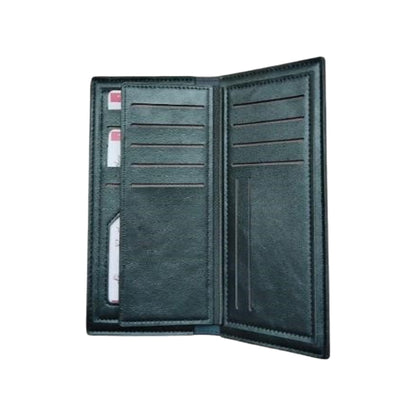 Executive Grid Emboss Leather Wallet – Sleek & Stylish for Men