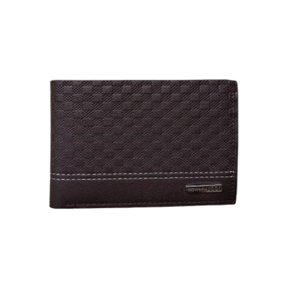 Men's Bifold Genuine Leather Wallet – Textured Finish