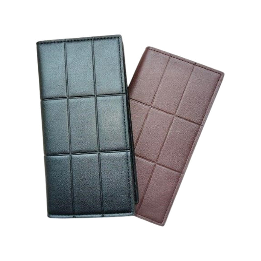 Executive Grid Emboss Leather Wallet – Sleek & Stylish for Men