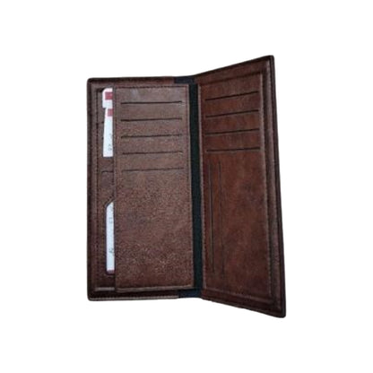 Executive Grid Emboss Leather Wallet – Sleek & Stylish for Men