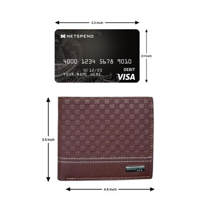 Men's Genuine Leather Wallet – Elegant Bifold Design